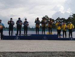 Tim Panahan Kaltim Raih Medali Perunggu Compound Beregu Putri