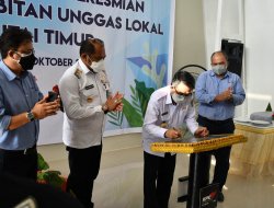 Bupati Resmikan Pusat Pembibitan Unggas Lokal Kutim, Dibangun Melalui CSR KPC Rp 3,2 M