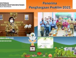 Hebat, Untuk Pertama Kalinya Kutim Raih Trophy Proklim Dari KLHK