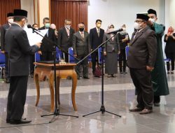 Kepala DPMDes Yuriansyah Dilantik sebagai Pj Sekda Kutim