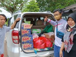 AJKT Lanjutkan Penyaluran Bantuan Banjir Sangatta Kedua