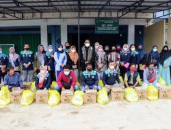 Perhiptani Kutim Peduli, Bagi 40 Paket Sembako bagi PPL Terdampak Banjir