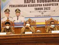 Pemkab Kutim Gelar Rakor Pengawasan Pengawasan Kearsipan Guna Tingkat Pelayanan Publik