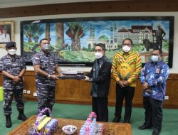 Pererat Hubungan Kerja, Bupati Kutim Terima Kunker Danlantamal XIII Tarakan