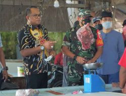 Wabup Kutim Sidak Pasar Menjelang Puasa Tahun 2022