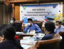 Penyelesaian Jalan Pendekat Pelabuhan Kenyamukan Akan Dikerjain KPC