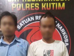 Polres Kutim Berhasil Amankan 5,01 Gram Diduga Sabu