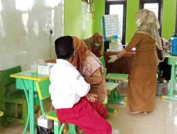 Puskesmas Teluk Lingga Lakukan Imunisasi BIAN di MIN 1 Teluk Lingga