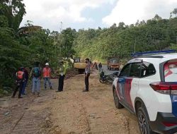 Satlantas Polres Kutim Petakan Jalan Rusak dan Rawan Kecelakaan