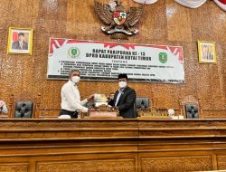 Fraksi Golkar Menyepakati Usulan Raperda Perubahan Tentang Pembentukan dan Susunan Perangkat Daerah Kutim