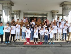 Lepas Atlet Karate Berlaga di Kejurprov, Kasmidi Minta Junjung Tinggi Sportivitas