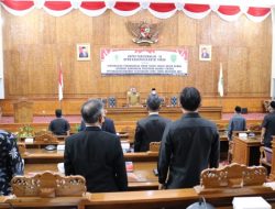 Fraksi Demokrat Sampaikan Tanggapan Tentang Laporan Keuangan Daerah Pemkab Kutim