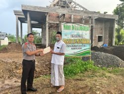 Disela KKP, Kompol Triyanto Bantu Pembangunan Ponpes dan Masjid di Kudus