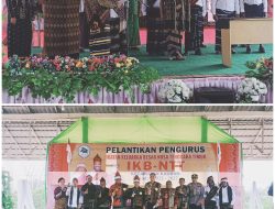 Pengurus IKB NTT Dilantik, Bupati Ajak Bersatu Bangun Kabupaten Kutim