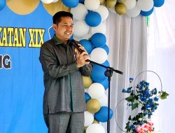 Ketua DPRD Kutim Hadiri Pelepasan Siswa Siswi SMPN 1 Rantau Pulung