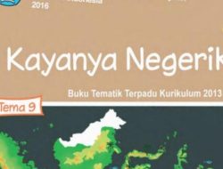 Kunci Jawaban Tema 9 Kelas 4 SD Buku Tematik Halaman 100 101 103 104 107 112: Lingkungan Alam