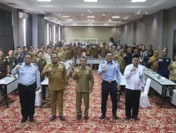Kantor Imigrasi Kelas I TPI Samarinda, Wilayah Kerja Kabupaten Kutai Timur Gelar Rapat Tim PORA Kabupaten Kutim