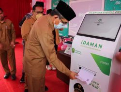 Bupati Ardiansyah Launching Aplikasi DIGIDES di Desa Benua Ilir Kecamatan Sangkulirang