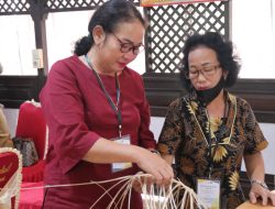 Sebanyak 30 Pengrajin Rotan di Kutim Diasah Keahkiannya Agar Lebih Inovatif dan Kreatif