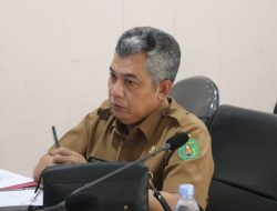 Asisten Ekbang Kutim Ikuti Rapat Pengendalian Inflasi Daerah Secara Virtual