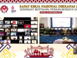 Susun Program Kerja, Dekranasda Kutim Ikuti Rakernas Secara Virtual