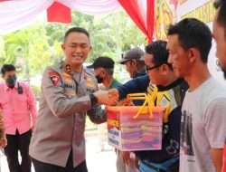 Kapolda Kaltim dan Pemkab Kutim Distribusikan 1.800 Paket Sembako Untuk 18 Kecamatan