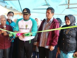 Wabup Kasmidi Resmikan Gedung Posyandu Bersinar Ceria Teluk Lingga