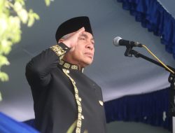 Di Upacara HUT ke 23 Kutim Gubernur Isran Noor Jadi Inspektur