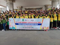 Berlaga di Popda Tingkat Provinsi, 140 Atlet Kutim di Lepas Bupati