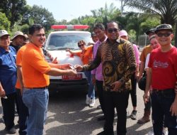 KKSU Kutim Terima 1 Unit Ambulan dari Pemkab Kutim