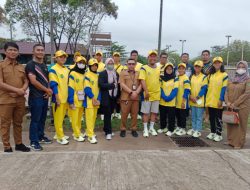 Lepas Atlet Renang ke Berau, Ketua PRSI Kutim Optimis Target Emas Tercapai