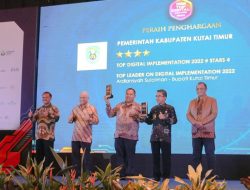 Dua Penghargaan di Sabet Kutim di Top Digital Award 2022