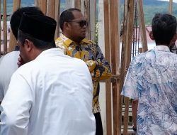 Wabup Tinjau Progres Pembangunan Masjid Nurul Falah
