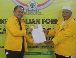 Bacaleg Partai Golkar Kutim, Mantan Camat Sandaran Siap Menangkan Golkar