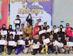Tutup EBCC CUP I, Kasmidi Harap Pemanjat Tebing Usia Muda Mampu Torehkan Prestasi Terbaik