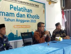 Di ikuti 100 Peserta, Pemkab Kutim Gelar Pelatihan Imam dan Khatib