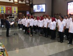Pelantikan Pengurus KONI Kutim, Bupati Minta Atlet Potensial Ditingkatkan Prestasinya