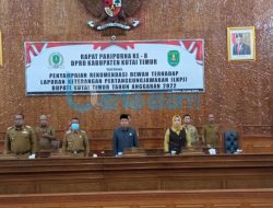 Raperda Penambahan Penyertaan Modal BPR Disepakati Pemkab Kutim dan DPRD