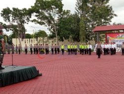 Dandim 0909/KTM Letkol Inf Adi Swastika Pimpin Apel Siaga Karhutla