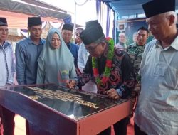 Kunker ke Sangkulirang, Bupati Kutim Resmikan Pondok Tahfidz Qur’an Al Wahhab di desa Saka