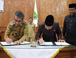 Pemkab Kutim dan DPRD Sepakat Raperda Pedoman Tata Kearsipan