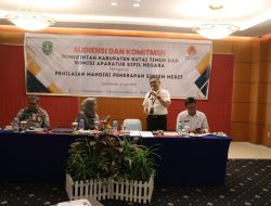 Pemkab Kutim Gelar Audiensi Penilaian Mandiri Penerapan Sistem Merit
