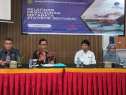 Buka Pelatihan Penyusunan Metadata Statistik Sektoral, Rasyid : Mewujudkan Kepercayaan Publik