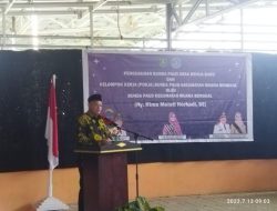 Bunda PAUD Desa Benua Baru dan Pokja Bunda PAUD Muara Bengkal di Kukuhkan