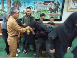 Lepas Atlet Panjat Tebing ke Kejurprov Kaltim, Bupati Ardiansyah : Tunjukan Yang Terbaik