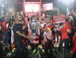 Menang 5-1 di Partai Final, Tim Futsal Disdikbud Kutim Juara Merdeka Cup II 2023