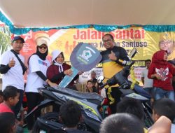 Jalan Sehat Bersama Warga Margo Santoso, Kasmidi : Partai Golkar Siap Jadi Motor Penggerak Membangun Kutim
