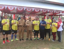 Turnamen Camat Cup 2023 Resmi Dibuka oleh Bupati Ardiansyah