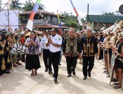 Wakil Bupati Kasmidi Bulang Hadiri Mubes Temengang Iwan Ke VII Suku Dayak Lepoq Tepu