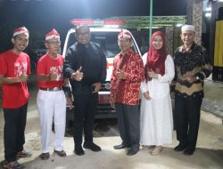 Warga Gang Damai Dapat Ambulance Bantuan Pemkab Kutim, Diserahkan Wabup Kasmidi